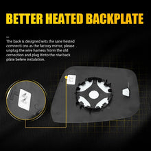 Load image into Gallery viewer, Premium Left Side Mirror Glass for Nissan Navara D40 2007-2015 [Heated] w/ Plate