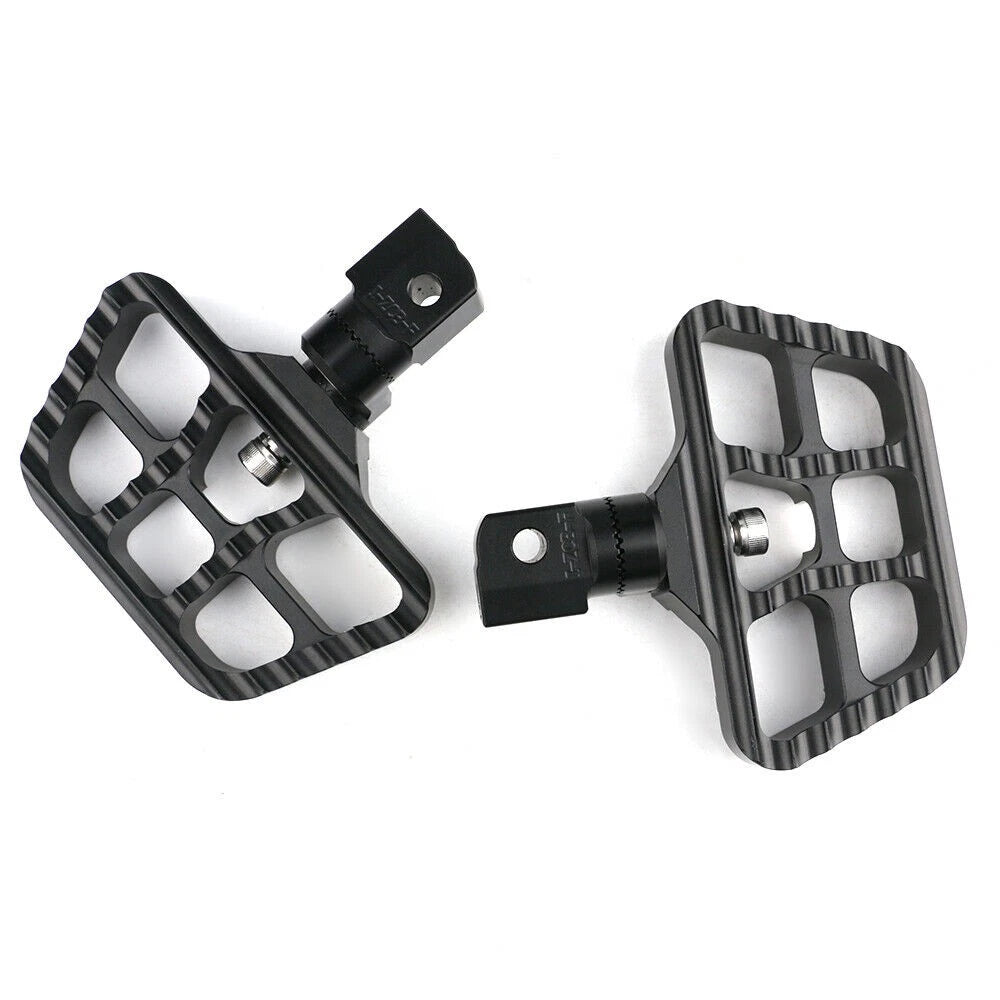 Pair Motorcycle Front Floorboards Mini Serrated Foot Peg For Indian Scout Bobber
