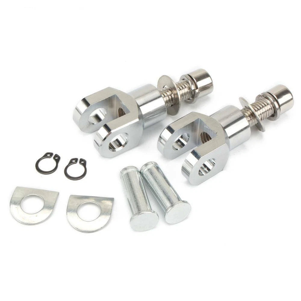 39mm Rear Passenger Footpeg Foot Peg Supports Mounts For Harley Touring Softail