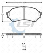 Load image into Gallery viewer, Front Brake Pads and Rotors Set for Ford Laser KN KQ 1.6 1999-02 LXi