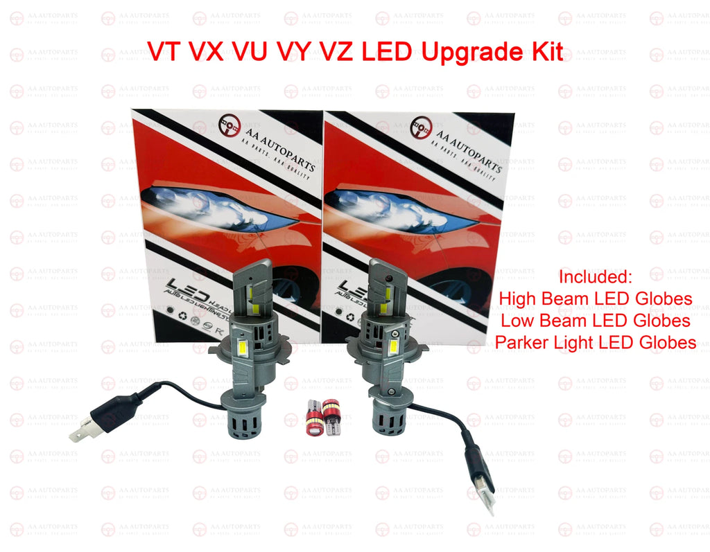 LED Bulb Globes Upgrade Kit Set 6PCS Holden Commodore VT VX VU VY VZ SS SV6 V8