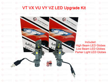Load image into Gallery viewer, LED Bulb Globes Upgrade Kit Set 6PCS Holden Commodore VT VX VU VY VZ SS SV6 V8