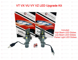 LED Bulb Globes Upgrade Kit Set 6PCS Holden Commodore VT VX VU VY VZ SS SV6 V8