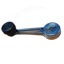 Load image into Gallery viewer, Chrome Window Crank Handle W/ Black Knob for Ford Falcon/Mustang/Bronco 67-77