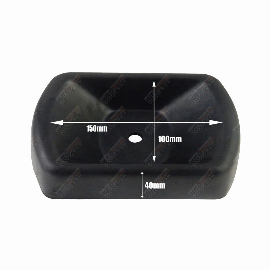 Jockey Wheel Chock Stop Holder suit 8" & 10" Rubber Holder