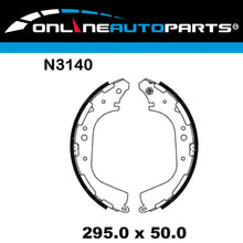 Load image into Gallery viewer, Rear Drum Brake Lining Shoe Set for Navara D21 D22 4x4 4wd 10/89-2014 Ute Pads