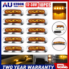 Load image into Gallery viewer, 10-30x 12V Amber LED Clearance Lights Side Marker Trailer Truck Caravan Lorry A