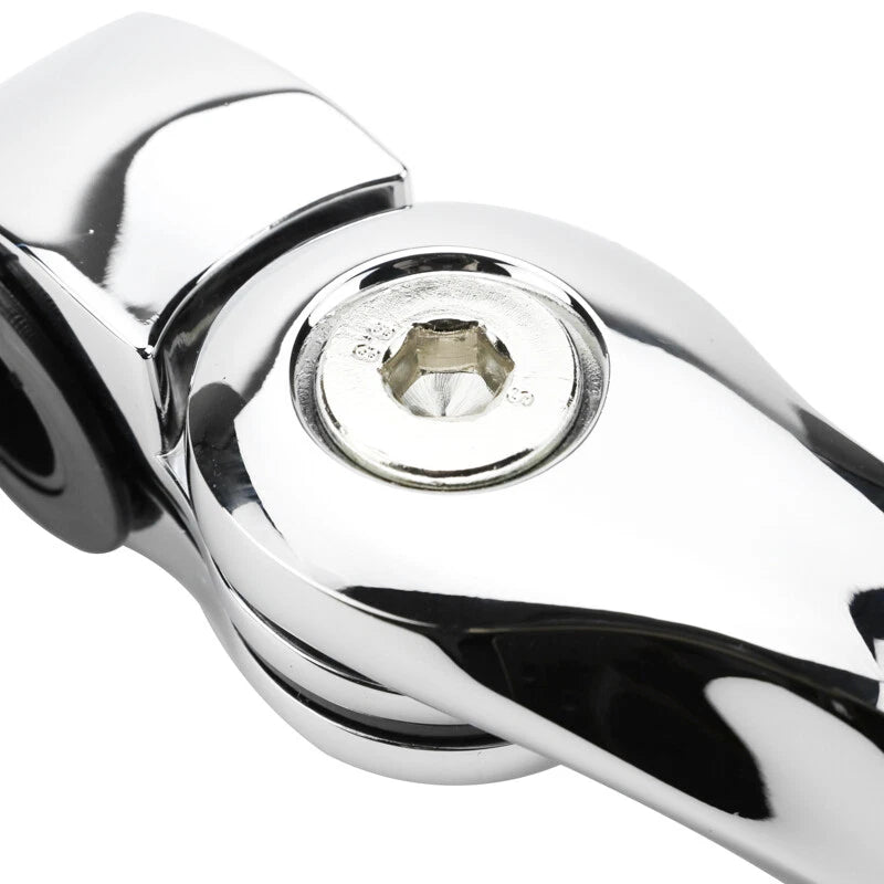 1.25" 32mm Highway Short Angled Foot Peg Mounts Bracket For Harley Touring ST