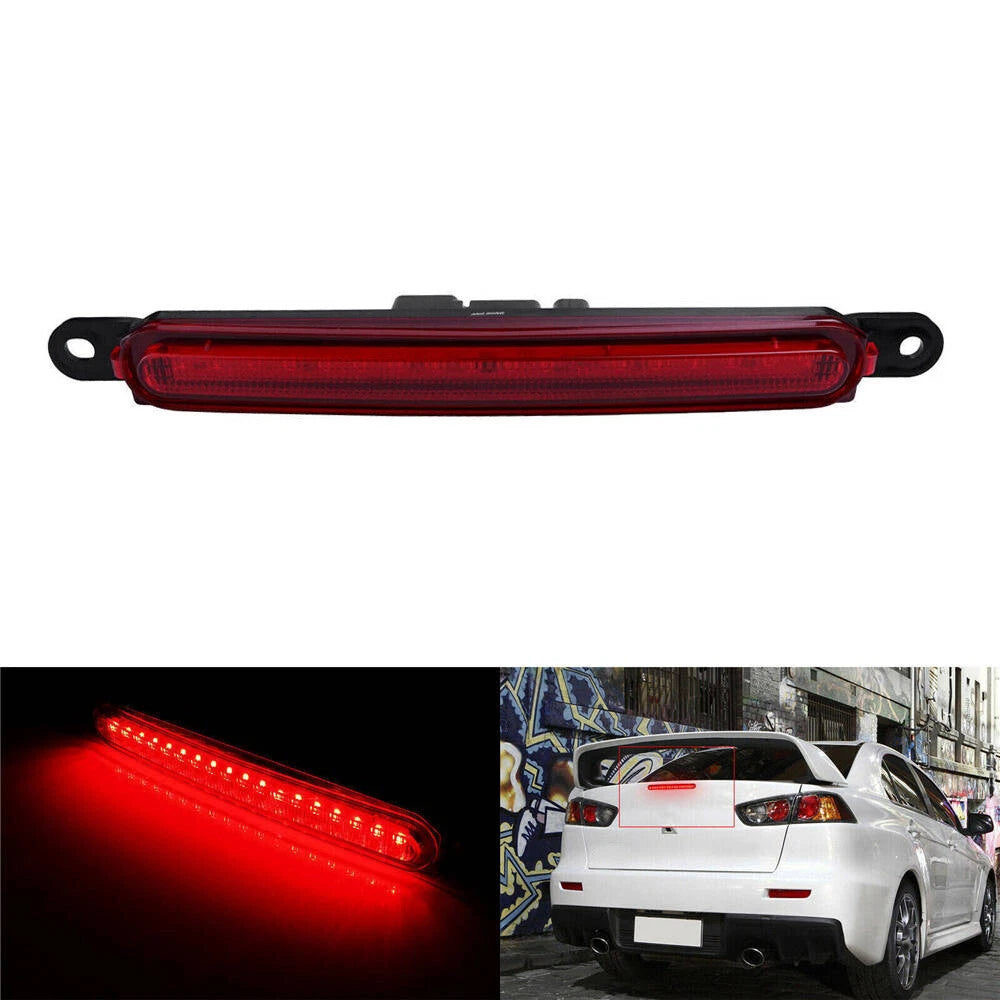 Red High Mount 3rd Brake Light Lamp For Mitsubishi Lancer EX Evo 2008-2016 ST
