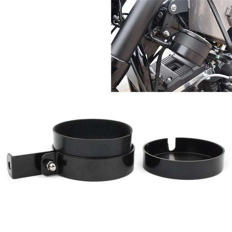 Black Side Mount Speedo Relocation Bracket For Harley Sportster XL883 1200 48 72