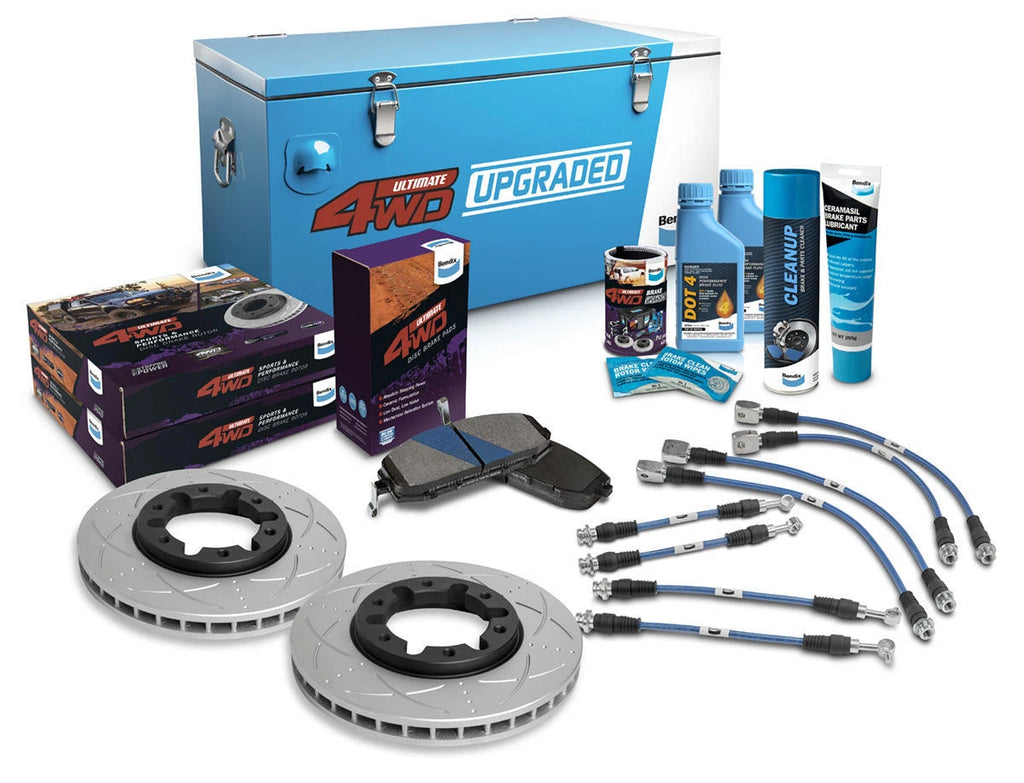 Bendix Ultimate 4x4 Brake Upgrade Kit (Suits 2" Lift) U4WD-BUK63+2