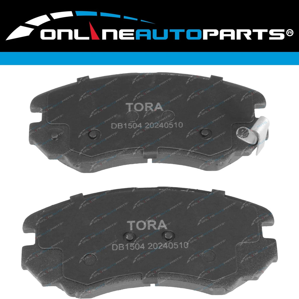 Front Disc Brake Pads Set for Hyundai Tucson JM 2.7L G6BA 2.0L G4GC 2004~2010