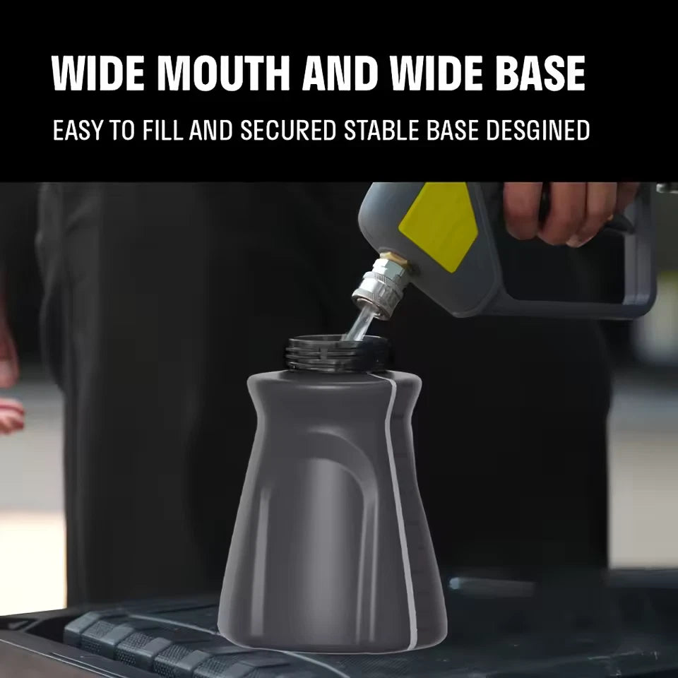 ROUE | Active "Style" Upgraded Pressure Washer Foam Cannon 1/4” Quick Connector