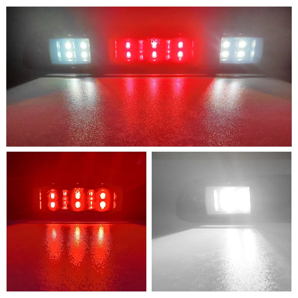 LED Brake Lights Tail Brake Indicator Strip STOP Trailer Truck Lights For Ford