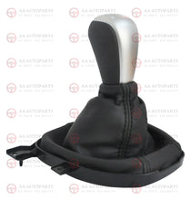 Load image into Gallery viewer, Manual Gear Knob Satin Chrome &amp; Boot Complete Holden Commodore VE V8 6 Speed SS