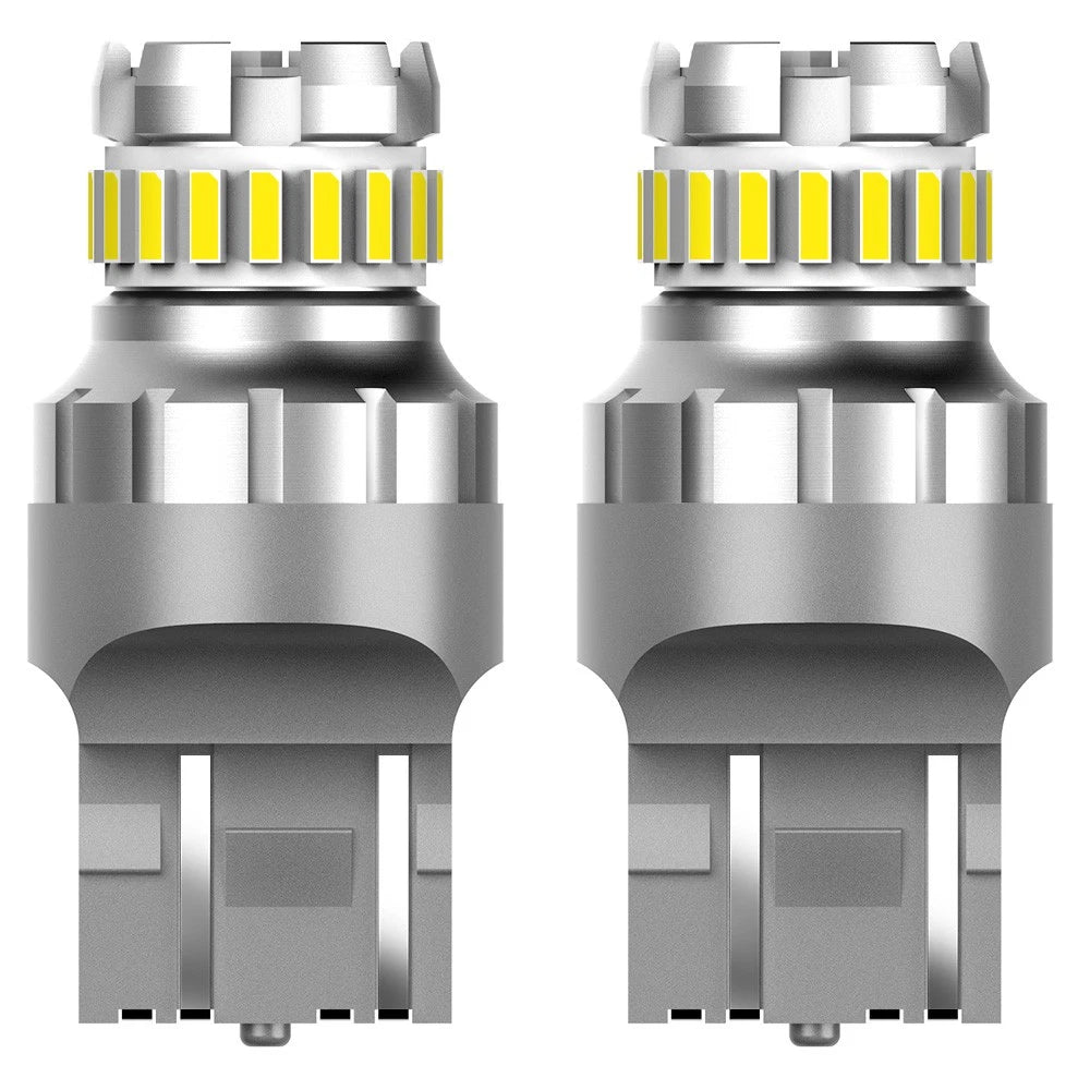 T20 LED White Light 5SMD Bulbs 7440 INDICATOR 7443 Globes Fits DRLs For Toyota