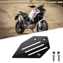 Load image into Gallery viewer, Black Aluminum Rear Brake Master Cylinder Protector Cover For Ducati DesertX 22+