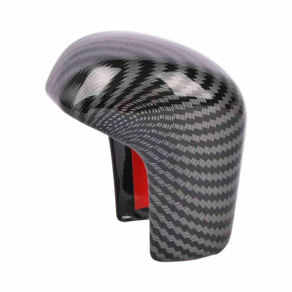 ABS Carbon Fiber Style Gear Shift Knob Cover Trim For Honda Civic 10th 16-20 ST