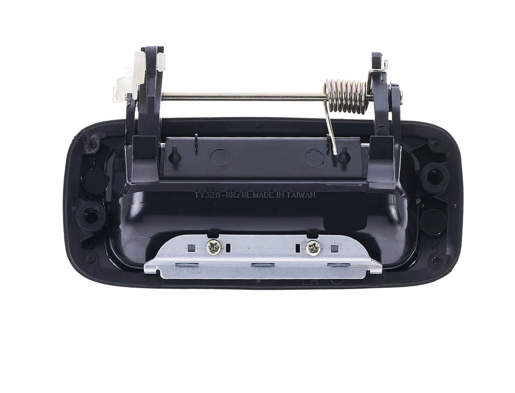 Door Handle Outer for Toyota Landcruiser J80 90-98 Set of 2 Black REAR LH+RH