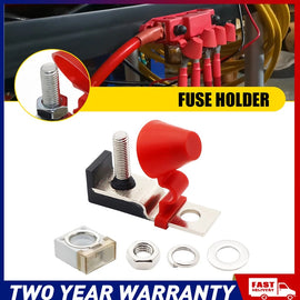 Universal MRBF fuse holder battery terminal mount With 1 fuse 250A 8mm Set