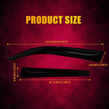 Load image into Gallery viewer, Set of 4 Weather Shields Weathershields Set for Corolla Hatch Dual Cab 2007-2011