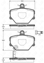 Load image into Gallery viewer, Genuine Roadhouse European Brake Pads Front [ 0705 02 ] DB2030