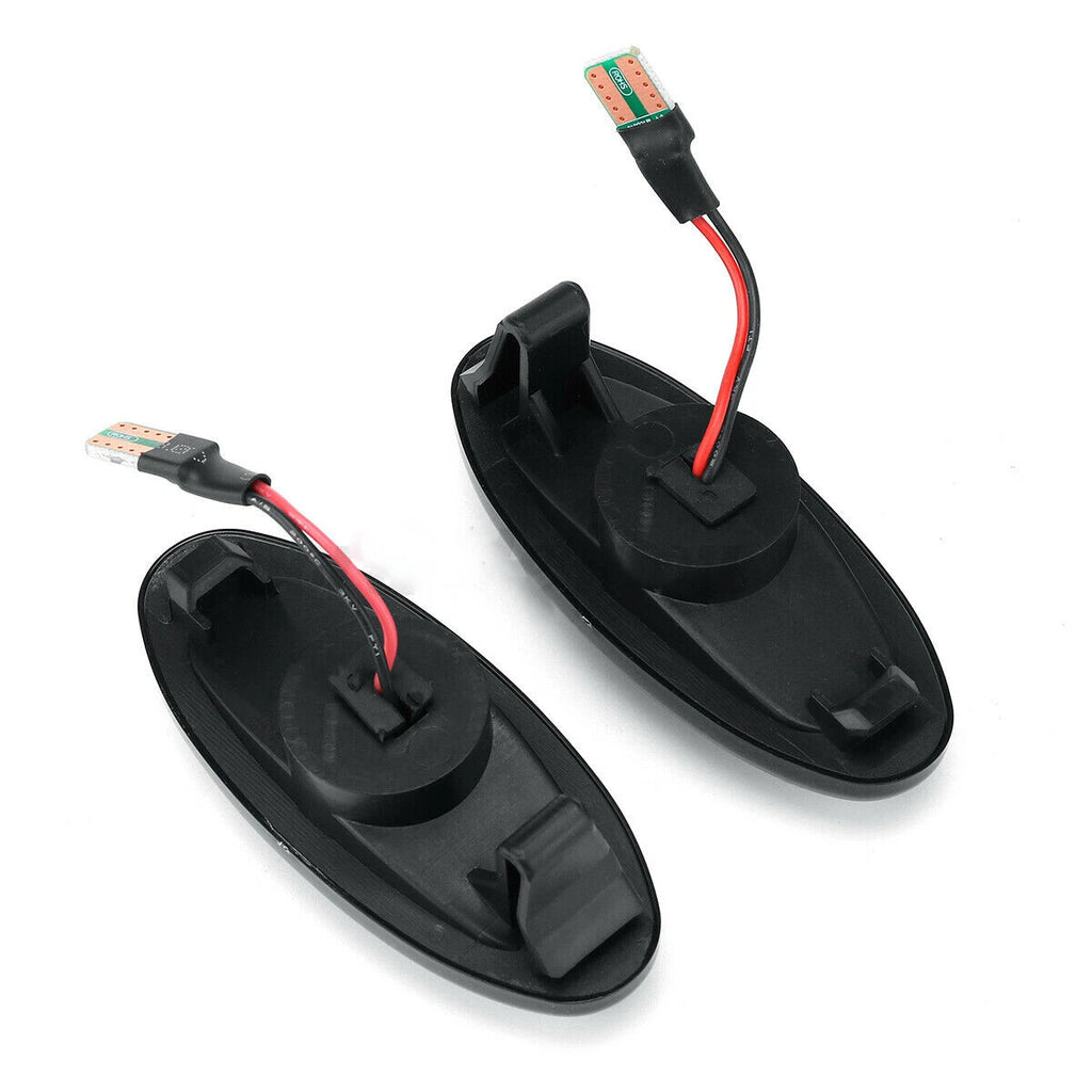 2x Dynamic Side Light Turn Signal Indicator For Nissan Navara D22 NP300 Frontier