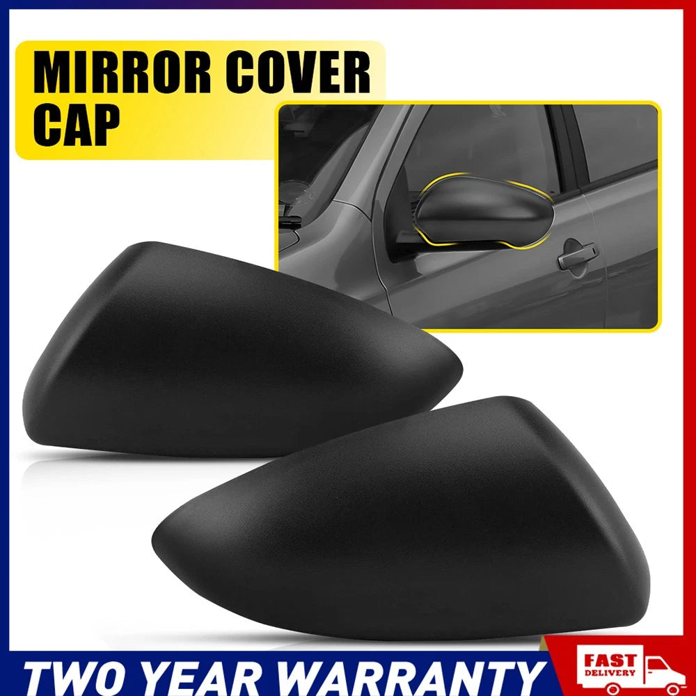 2x Door Mirror Cover House Cap Left Right Side For Nissan Dualis J10 2007-2014 Z