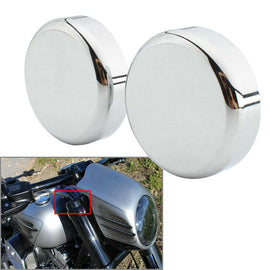 Chrome Upper Fork Stem Nut Cap Cover For Harley Softail V-ROD NIGHT ROD VRSC ST