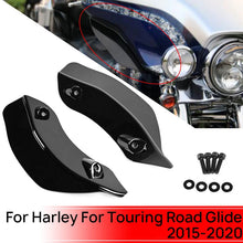 Load image into Gallery viewer, Black Wind Deflector Fairing Air Wing For Harley Touring Road Glide 2015-2020 ST