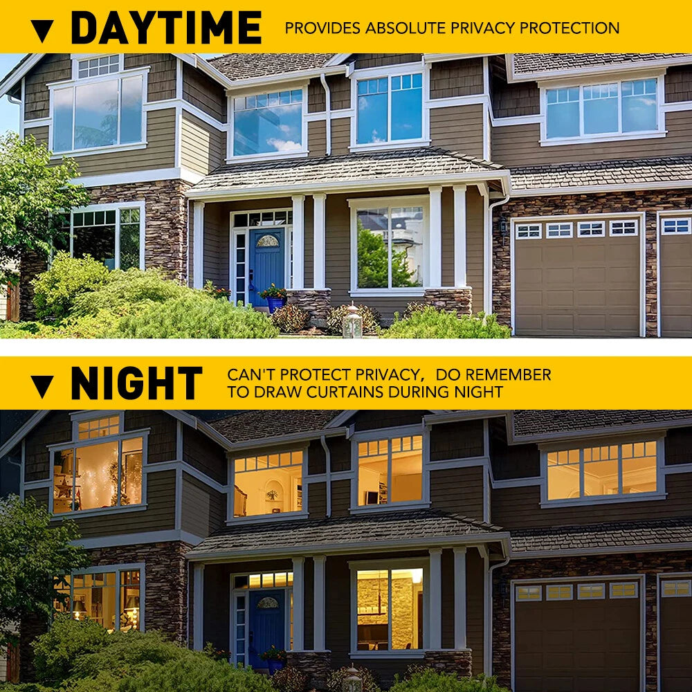 2pcs Window Tint Film Silver Roll VLT 35% Car Home 50cmX3m Tinting Tools Anti UV