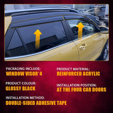 Load image into Gallery viewer, Set of 8Weather Shields Weathershields Set for Kia Stonic Dual Cab 2020-Onwards