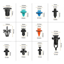 Load image into Gallery viewer, 650 PCS Car Body Trim Clips Retainer Bumper Auto Panel Push Plastic Fastener Kit