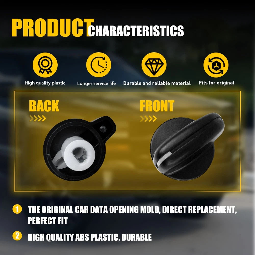 Heater Fan Control Switch Knob Set Fits Mazda B2500 Ford Courier PE/PG 1998-05