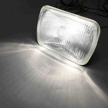 Load image into Gallery viewer, 2PCS 5x7" H4 Headlight Kit Rectangle Semi Sealed Headlamp for Toyota Hilux RWD