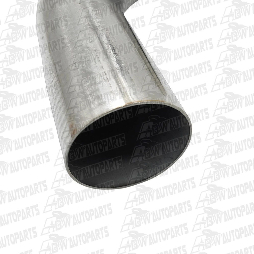 Exhaust Pipe Mandrel Bend 34cm - 2.5" Inch 90 Degree 63mm Aluminised Mild Steel