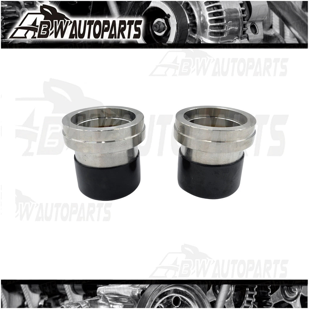 2x 62 mm All Stainless Steel Trailer Bearing Protectors. Bearing Buddy