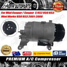Load image into Gallery viewer, Air Con A/C AC Compressor For Mini Cooper R52 R50 R53 01-08 1.6L Cooper S Works
