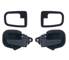 Load image into Gallery viewer, Front Black Inner Door Handles &amp; Trim Cover 4pcs for BMW 3 Series E36 91-01 4-Dr