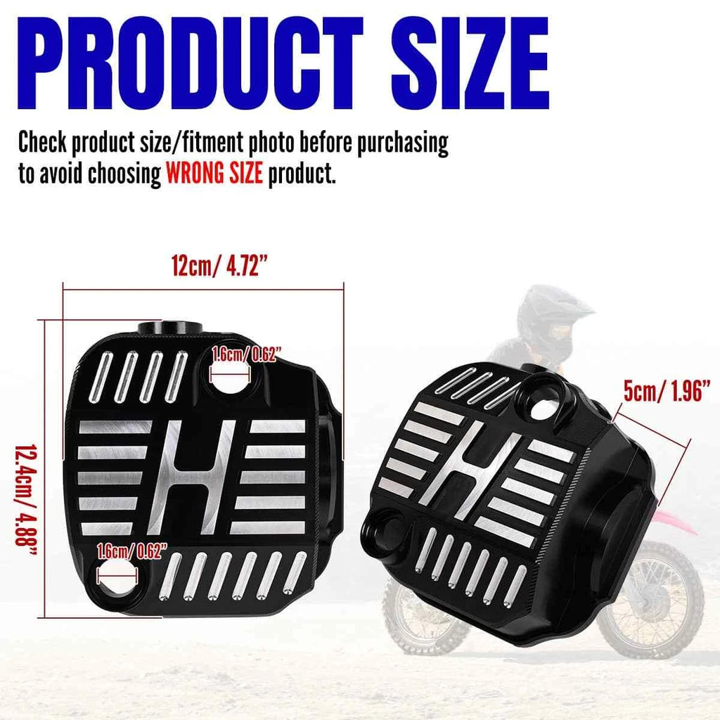Anodized Black CNC Billet Aluminum Cam Cover For Honda CRF CRF110 2013-2023 ST