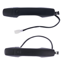 Load image into Gallery viewer, Door Handle Outer for Toyota Landcruiser 07-21 Set 2 Black REAR LH+RH W/Sensor