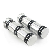 Load image into Gallery viewer, Chrome 1" Motorcycle Handlebar Hand Grips For Harley Sportster Cruiser Custom ST