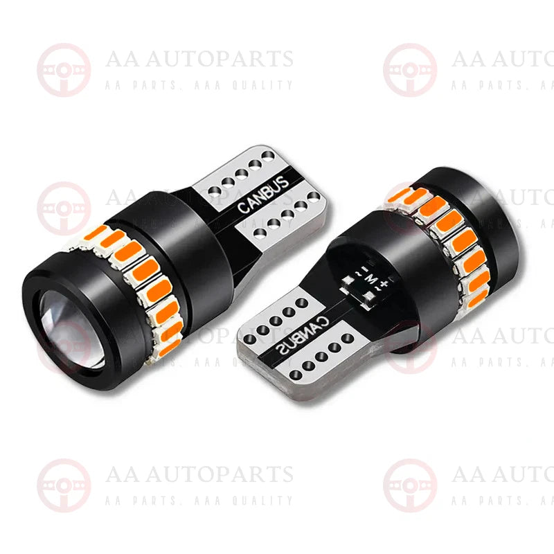 LED Amber Indicators Bulb Globes Kit Set 6PCS Holden Commodore VT VX VY VZ VE