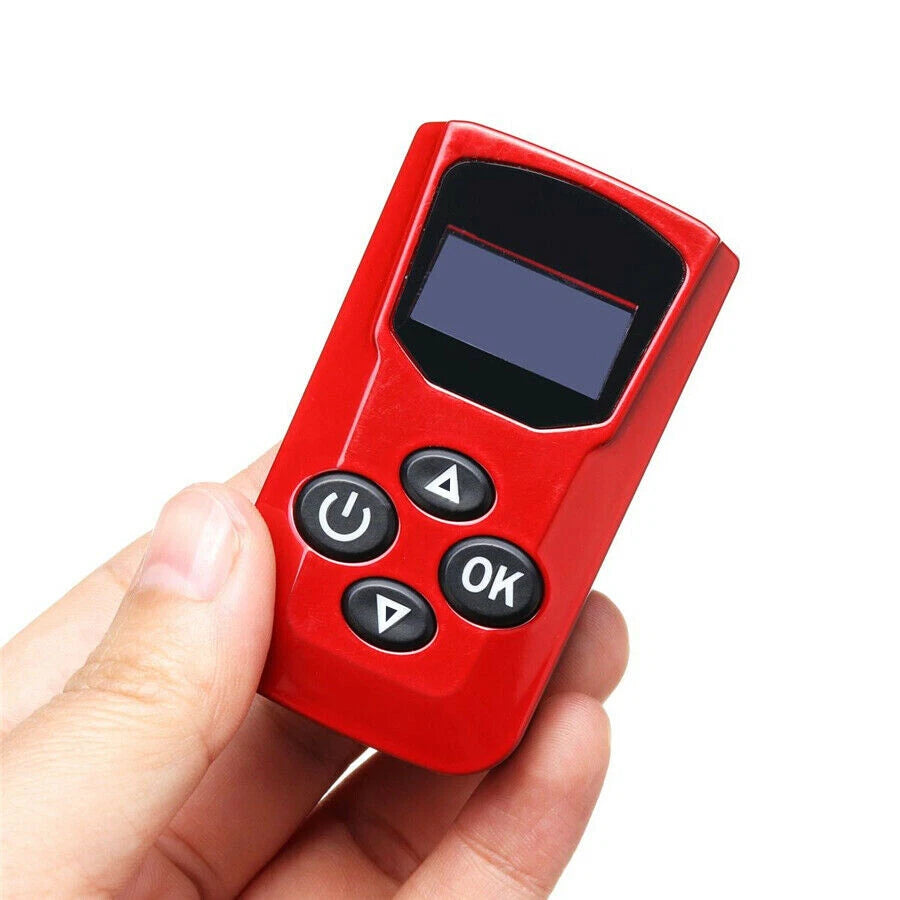 Mini Universal Diesel Air Car Heater Red & English LCD Remote Control Switch ST
