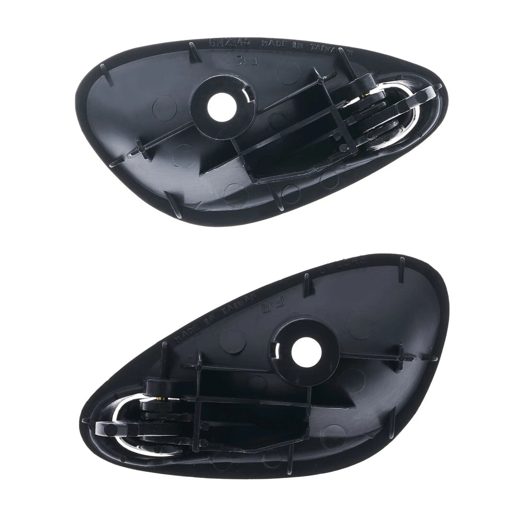 Door Handle Inner for Holden Commodore 1997-2007 Set of 4 Black FRONT REAR LH+RH