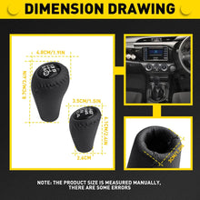Load image into Gallery viewer, 4X LEATHER SHIFT KNOB FOR TOYOTA LANDCRUISER 70 SERIES UPGRADE TO SUIT 76/78