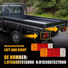 Load image into Gallery viewer, Pair Rear Tail Light For Toyota Hilux Ute Tray Landcruiser 70 75 78 79 Series