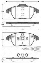 Load image into Gallery viewer, Front Remsa Brake Pad and Disc Rotor for Volkswagen JETTA 1.4 1.9 2.0 2.5 06-18