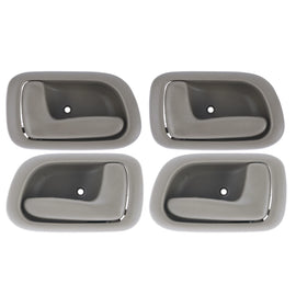 4pc Left Right Front & Rear Inner Door Handle Beige For Toyota Corolla AE112 98-
