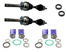 Load image into Gallery viewer, CV Joint Axle Drive Shafts + Front Wheel Bearings for Isuzu D-Max TFS85, MU-X UC